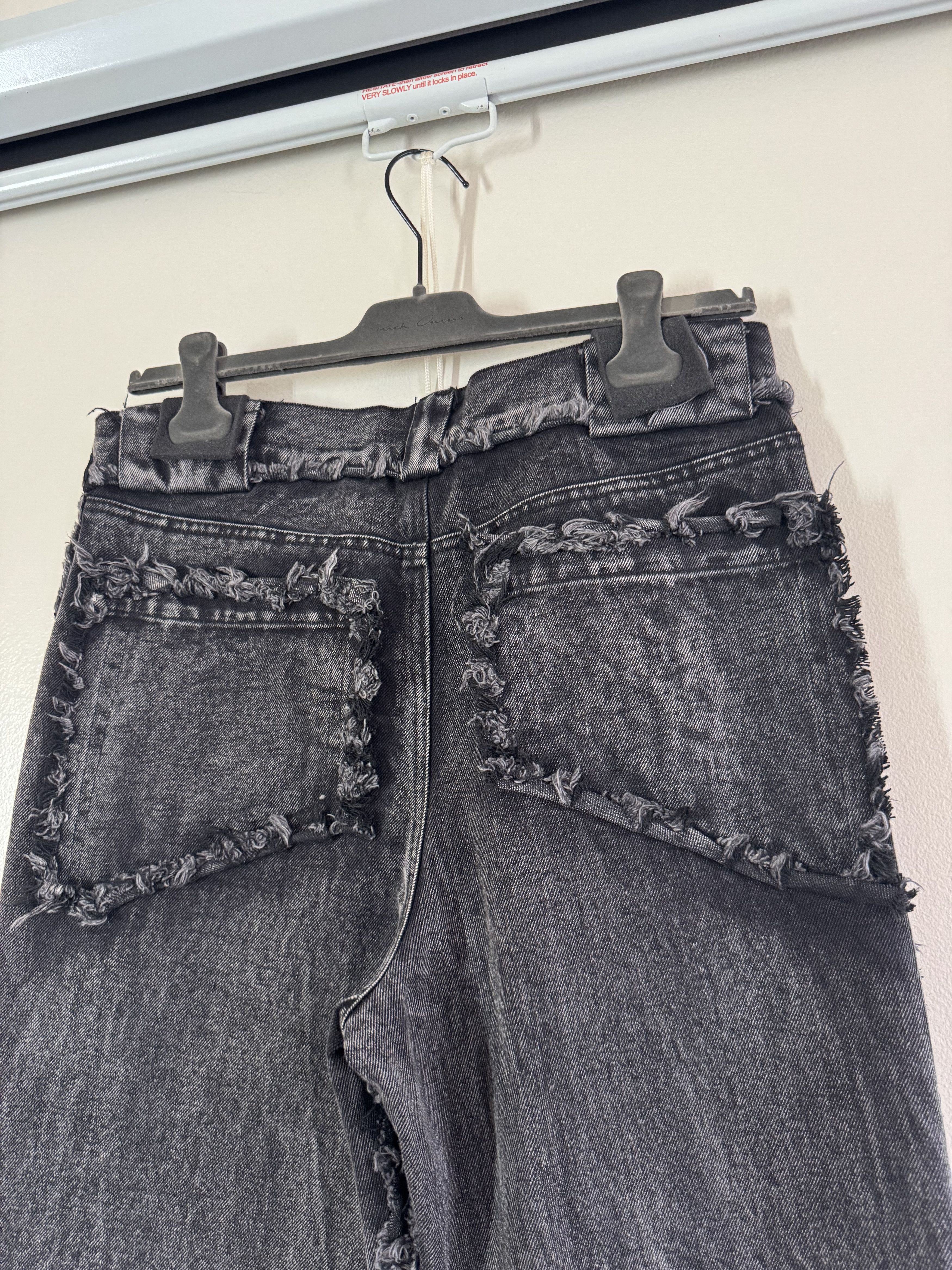 No Faith Studios Flared baggy cargo distressed NFS denim jeans Size US 31 - 8 Thumbnail