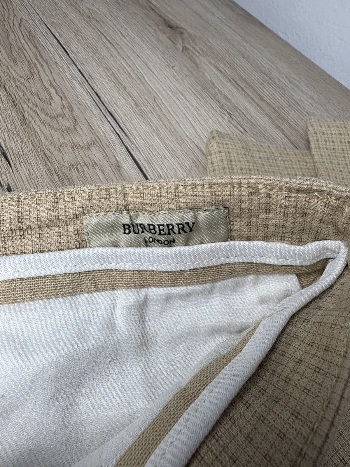 Burberry × Vintage Pants Burberry Size US 34 / EU 50 - 3 Thumbnail