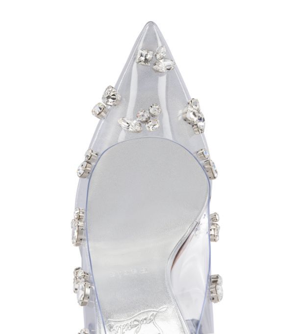 Christian Louboutin o1s1wg110924 Heeled Pumps in Silver Size US 6 / IT 36 - 4 Thumbnail