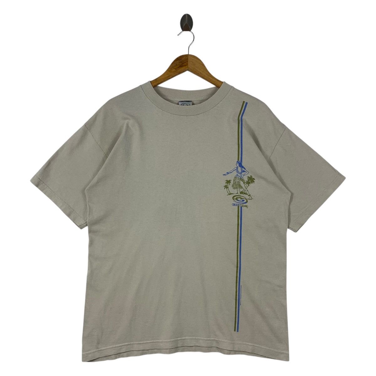Gotcha × Vintage Vintage 90s GOTCHA spellout surfing tee Size US M / EU 48-50 / 2 - 1 Thumbnail
