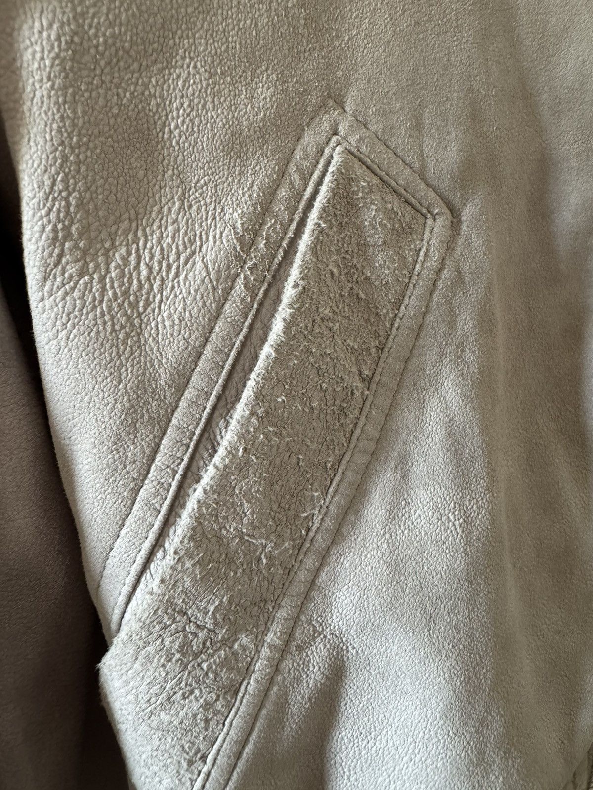 Rick Owens Rick Owens SS14 VICIOUS Blistered Lamb Leather Bomber Jacket Size S / US 4 / IT 40 - 7 Thumbnail