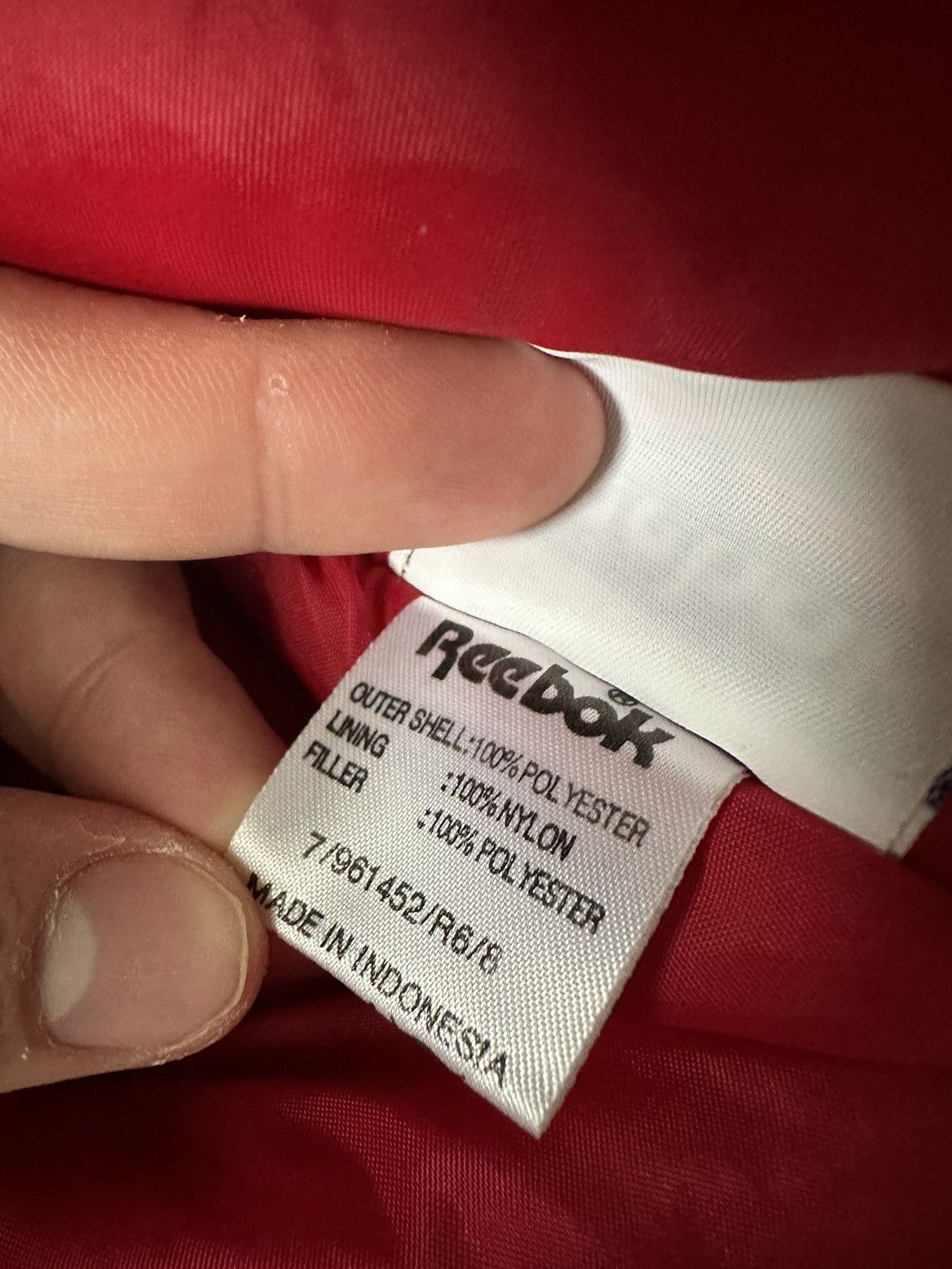 Reebok Reebok Liverpool England Vintage Winter Training Parka sizeS Size US S / EU 44-46 / 1 - 11 Thumbnail