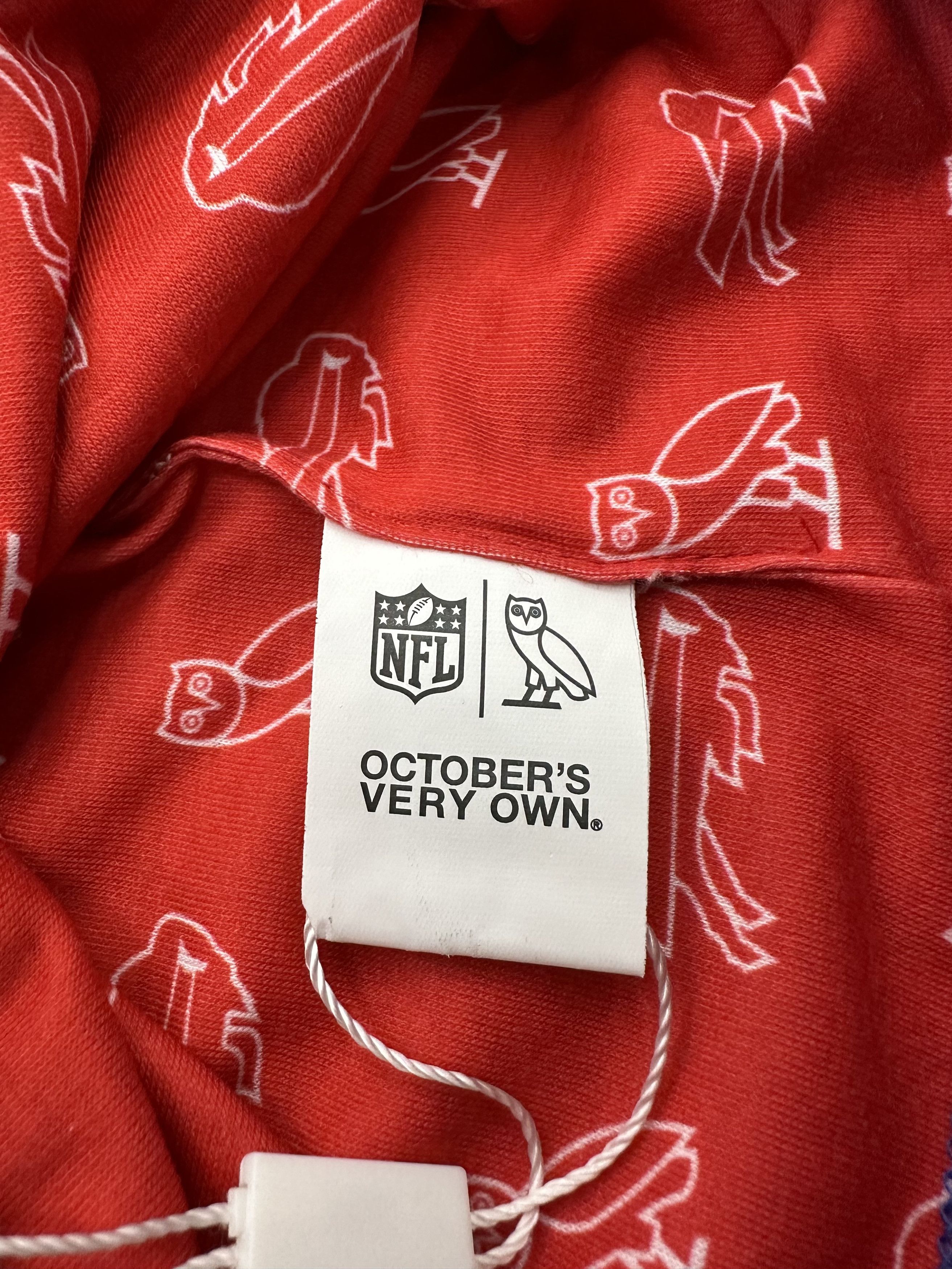 NFL × October's Very Own OVO x NFL Buffalo Bills Neck Gaiter - new with tags RARE Size ONE SIZE - 7 Thumbnail