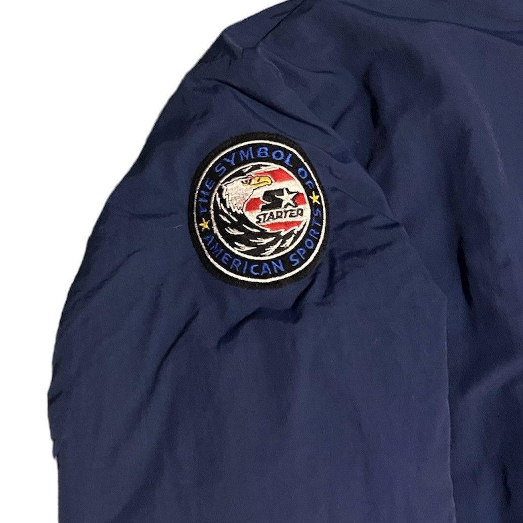 Other Vintage 80s 90s GEORGETOWN University HOYAS STARTER Jacket Size US L / EU 52-54 / 3 - 3 Thumbnail
