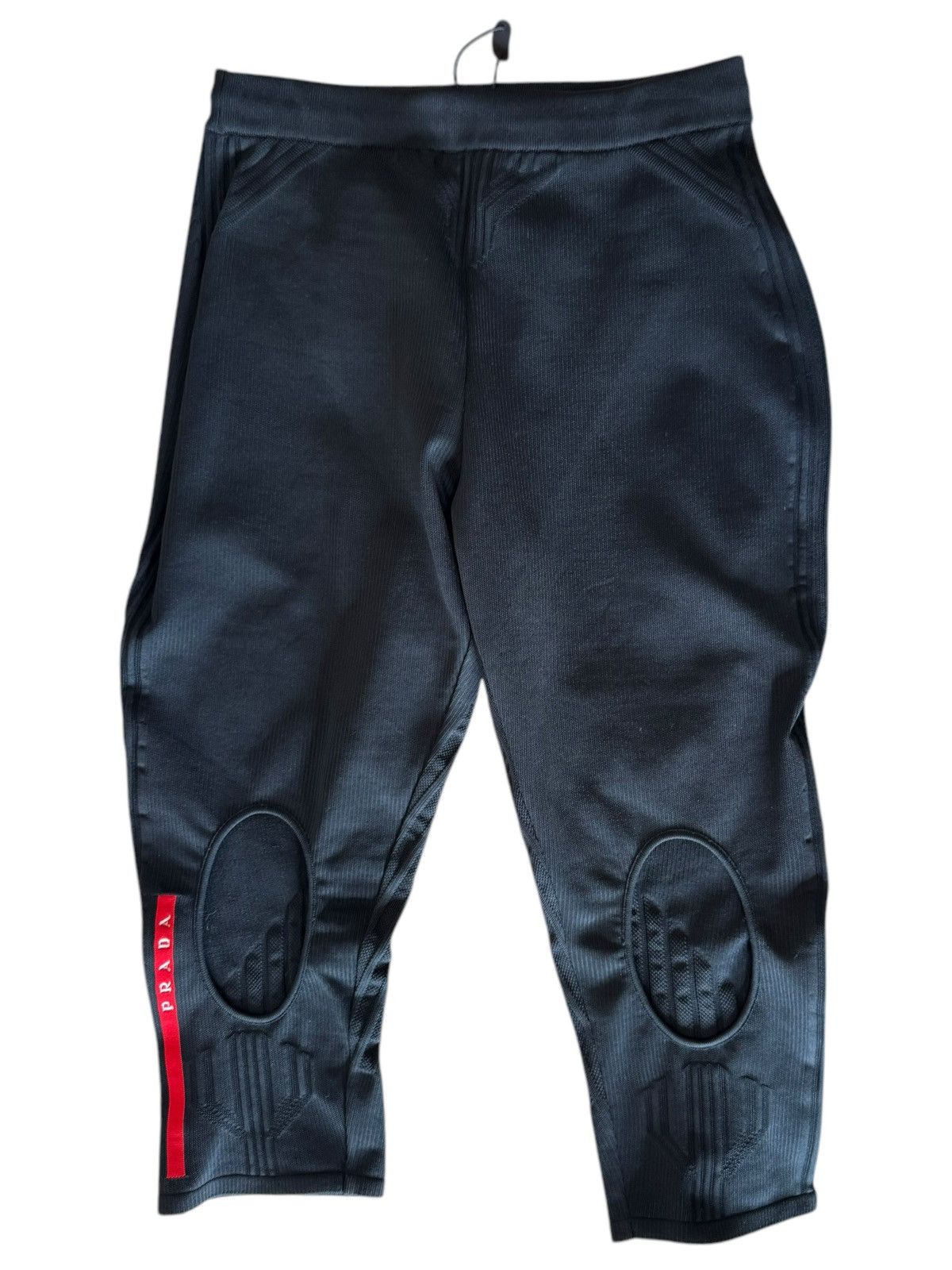 Prada Linea Rossa Men’s Nylon Tec Light F Pants Black