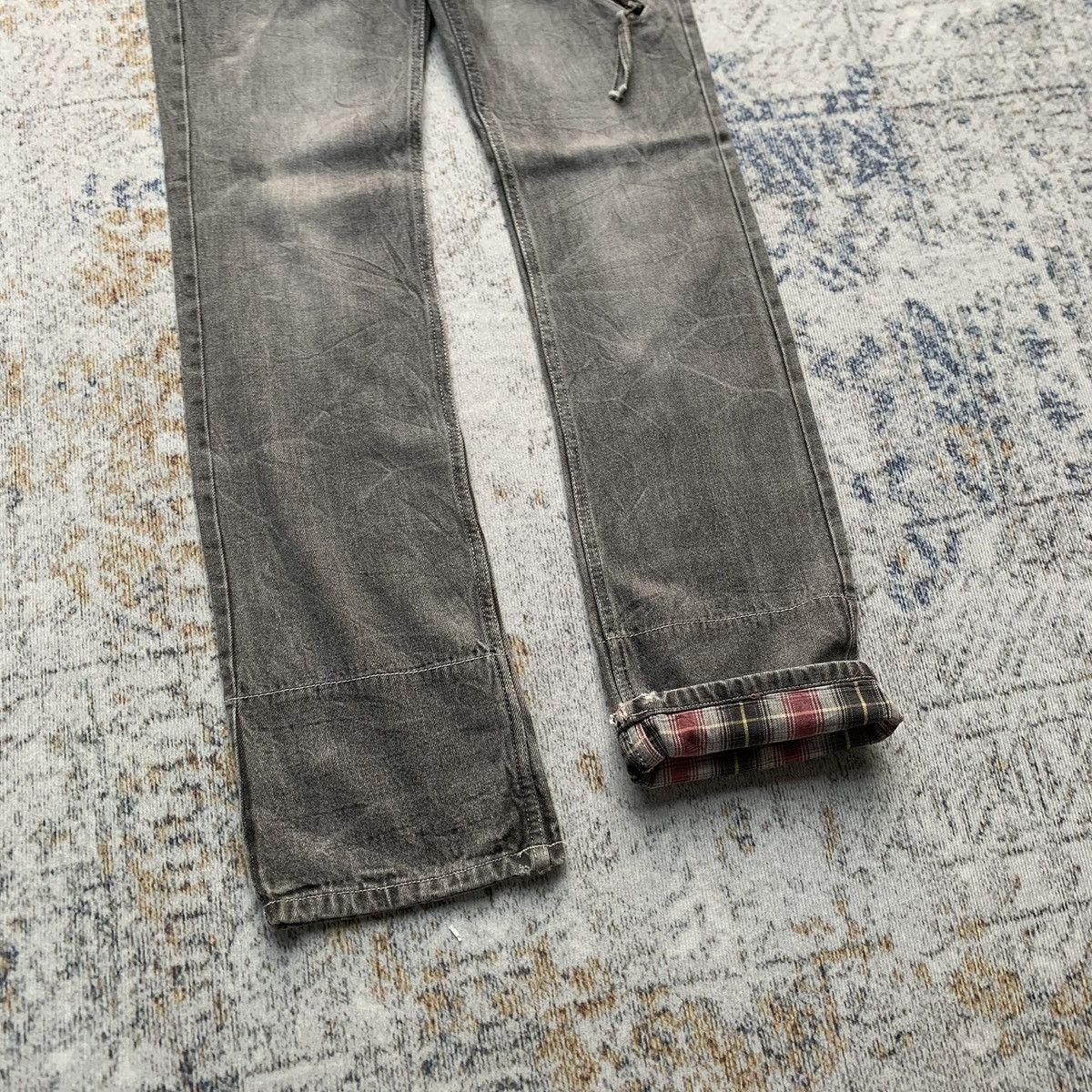 If Six Was Nine × Japanese Brand × Vintage Vintage DoubleFocus Double Waist Artisan Jeans Multi Zippers Size US 30 / EU 46 - 4 Thumbnail