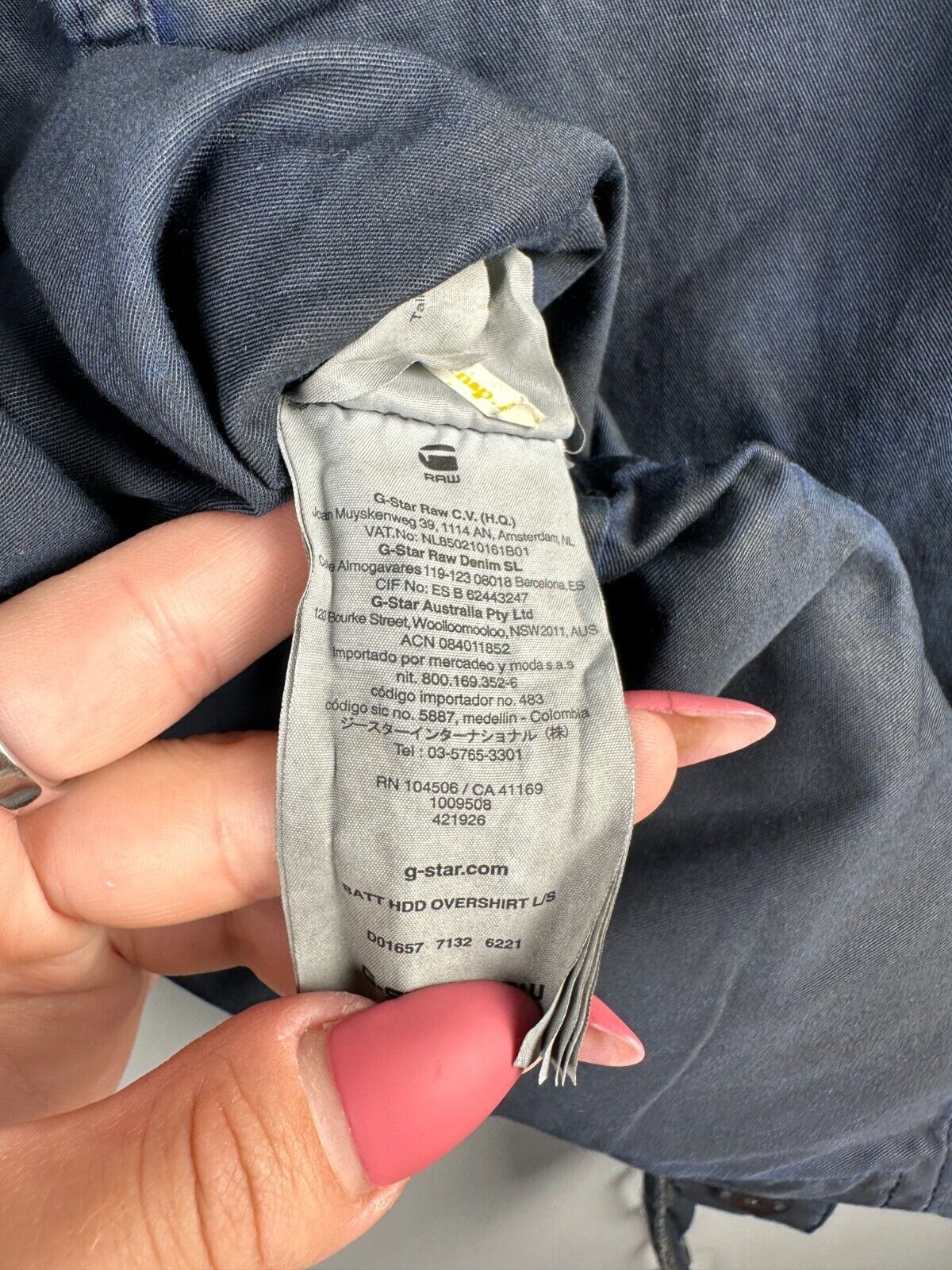 G-Star NEW G Star Garment Dyed Washed Batt Hdd Jacket Size US XS / EU 42 / 0 - 18 Thumbnail