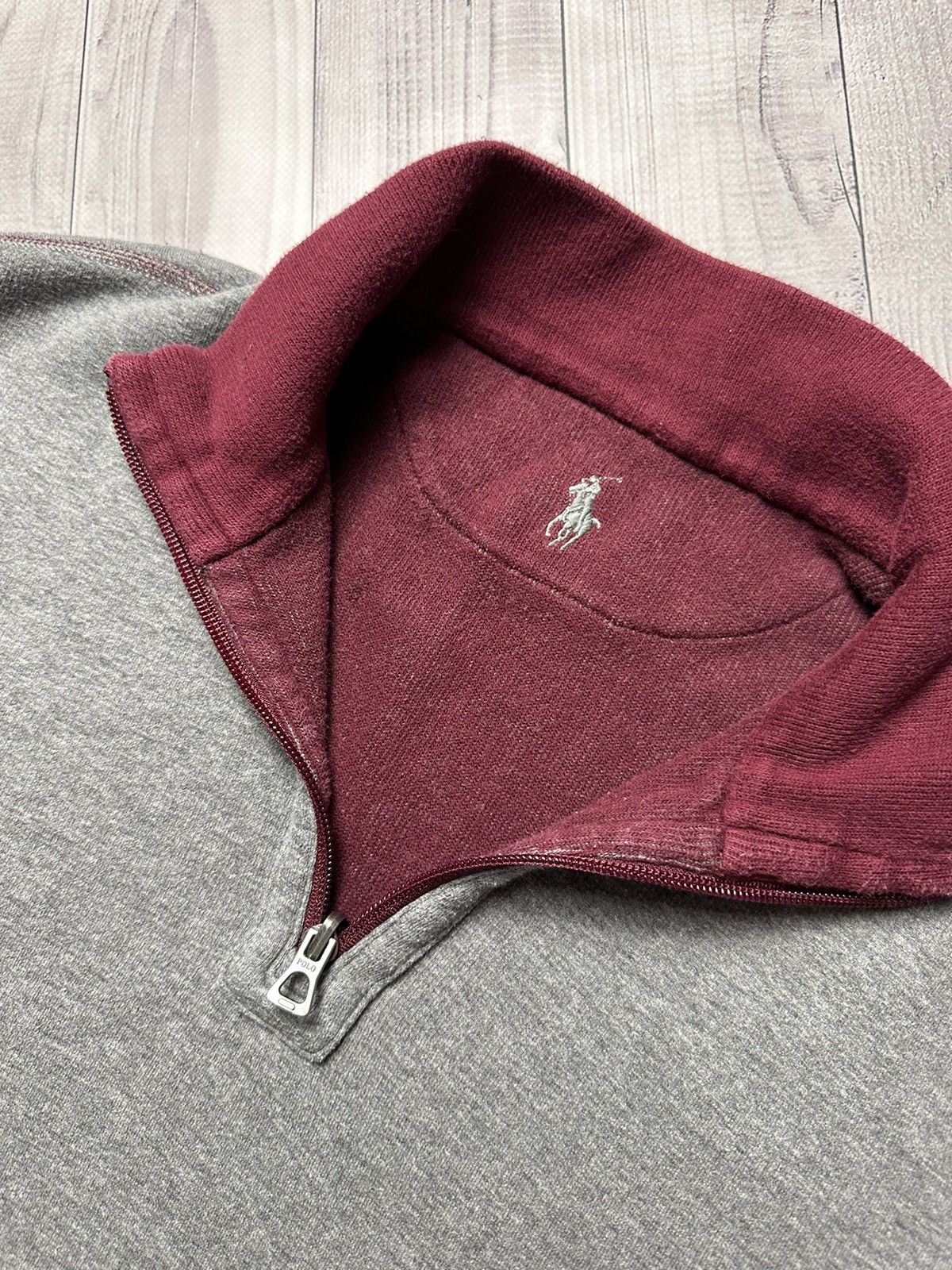 Vintage Vintage Polo Ralph Lauren sweater reversible logo rare Large Size US L / EU 52-54 / 3 - 10 Thumbnail