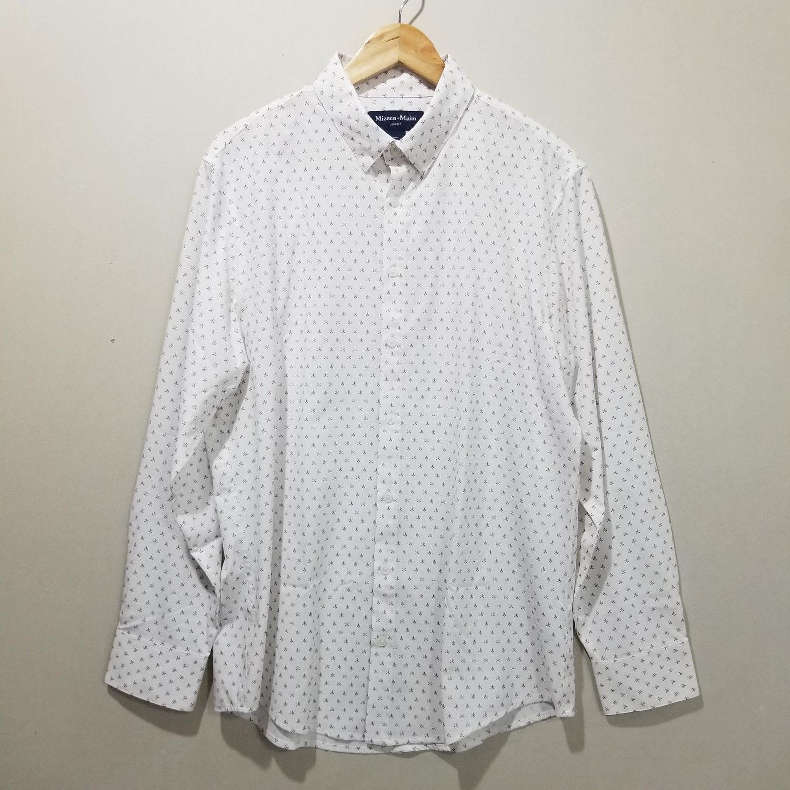 Mizzen+Main Mizzen+Main Leeward Shirt Large Performance NEW 1WS-1642 Size US L / EU 52-54 / 3 - 2 Thumbnail