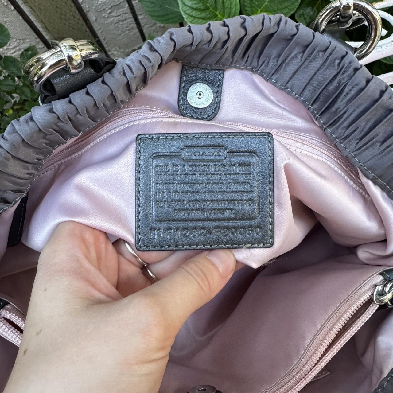 Coach Spacious Y2K Grey Coach Tote Size ONE SIZE - 7 Thumbnail