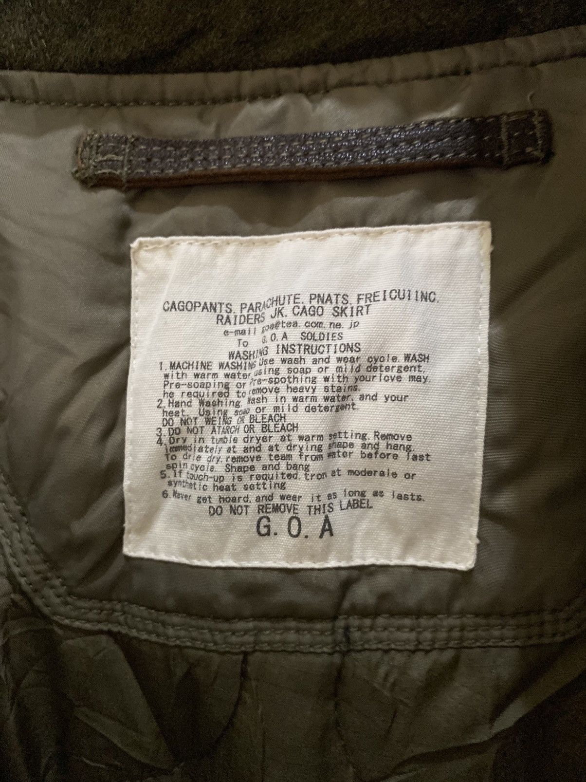 GOA GOA Apocalypse Cyber Bono Jacket Size US M / EU 48-50 / 2 - 5 Thumbnail
