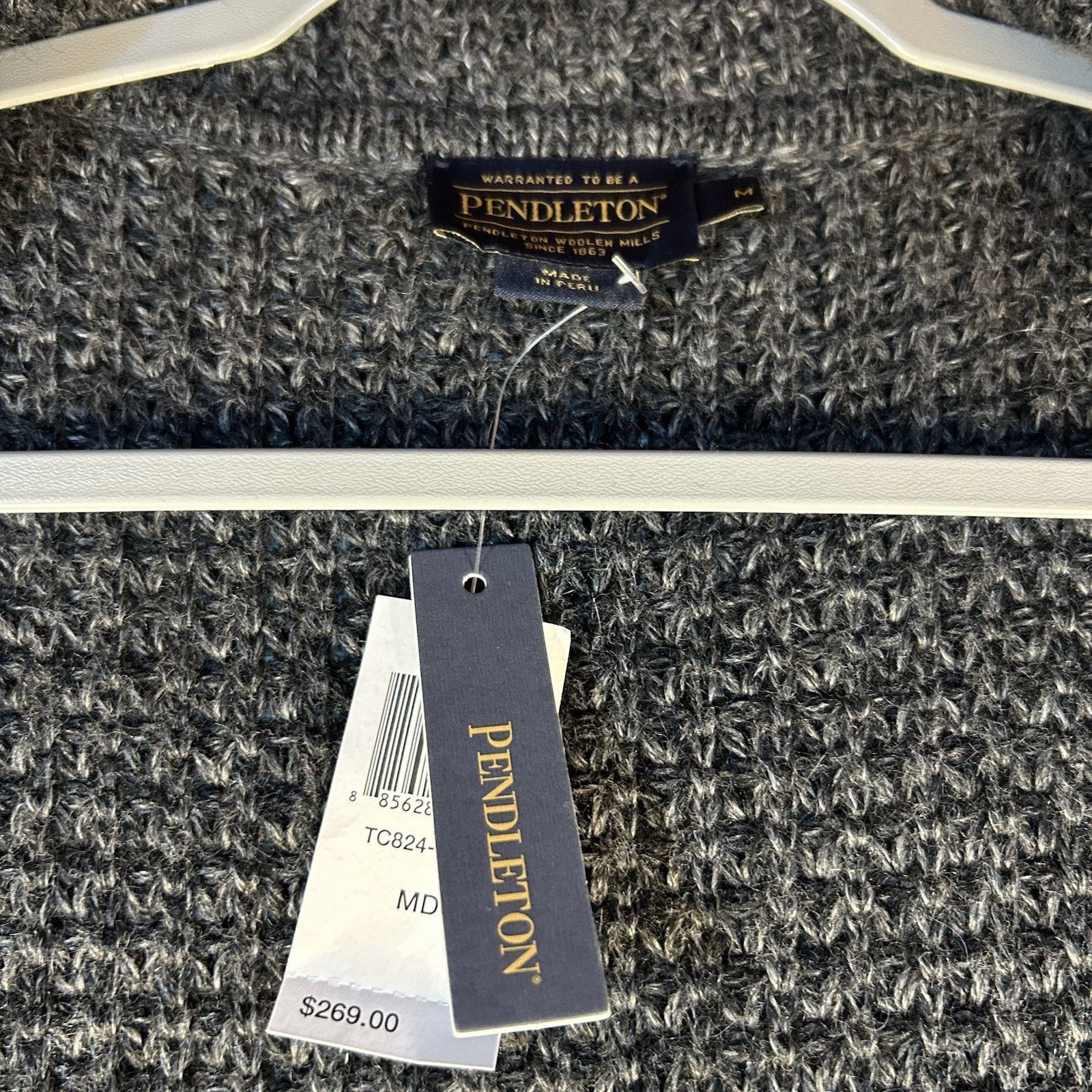 Pendleton Pendleton Alpaca & Wool Cardigan Sweater With Pocket Size M Size M / US 6-8 / IT 42-44 - 11 Thumbnail