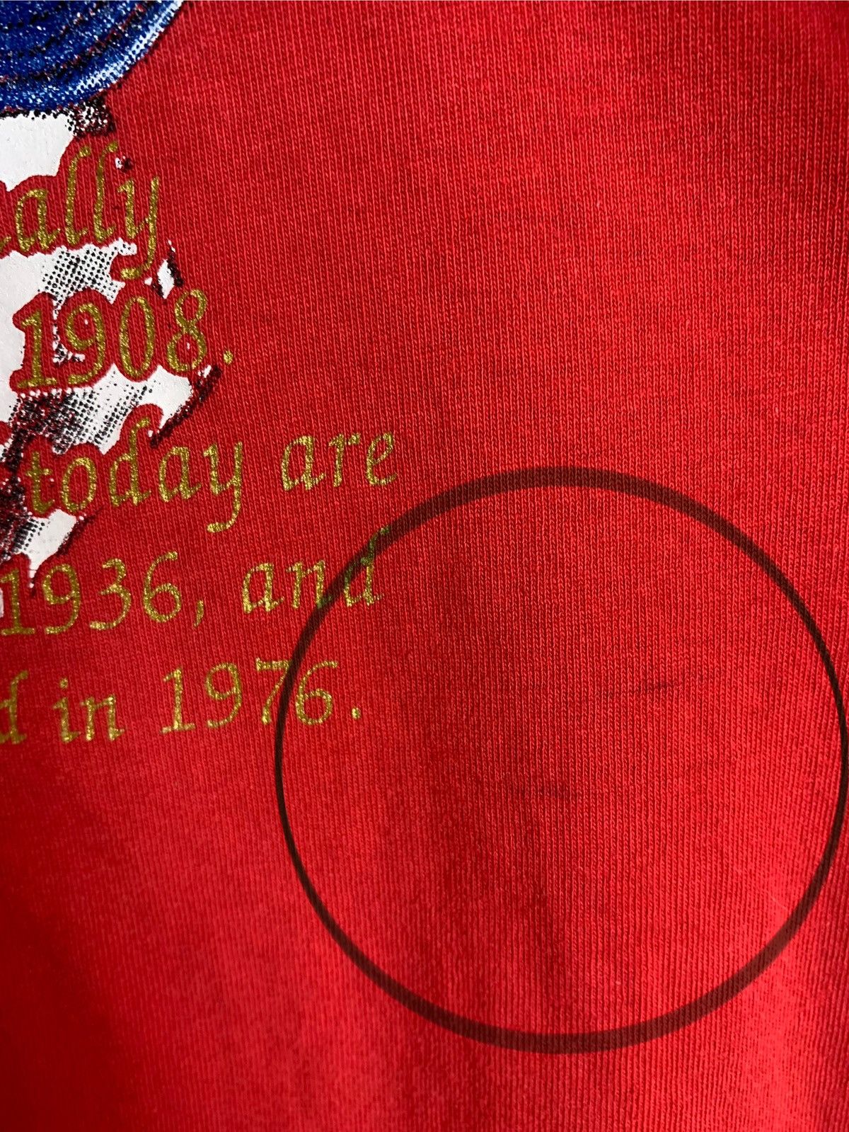 MLB × Nutmeg × Vintage Vintage Boston Red Sox Single Stitch T-shirt Size US L / EU 52-54 / 3 - 15 Thumbnail