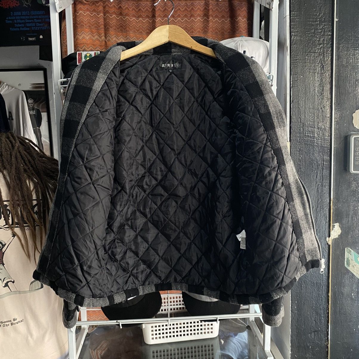 If Six Was Nine 🔥Rare Edge Ridge Bad Boy "Soul of the Street" Plaid Jacket Size US M / EU 48-50 / 2 - 3 Thumbnail