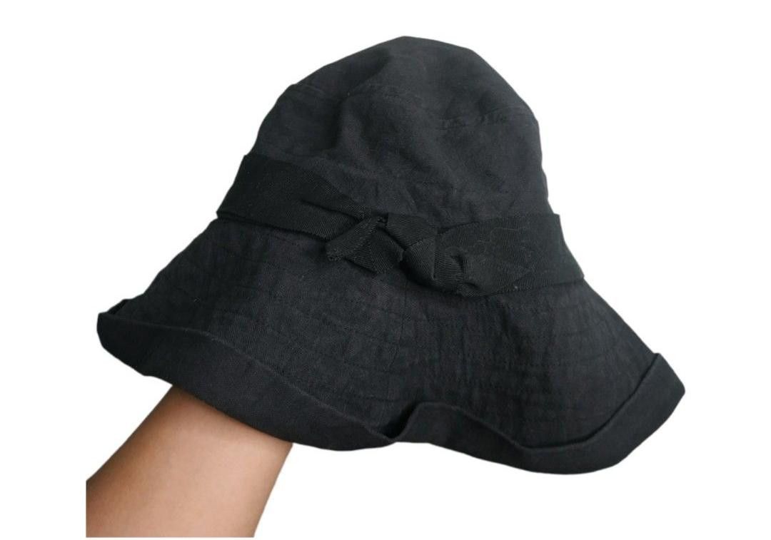 CA4LA Ca4la Cotton Linen Tied Hat Size ONE SIZE - 1 Thumbnail
