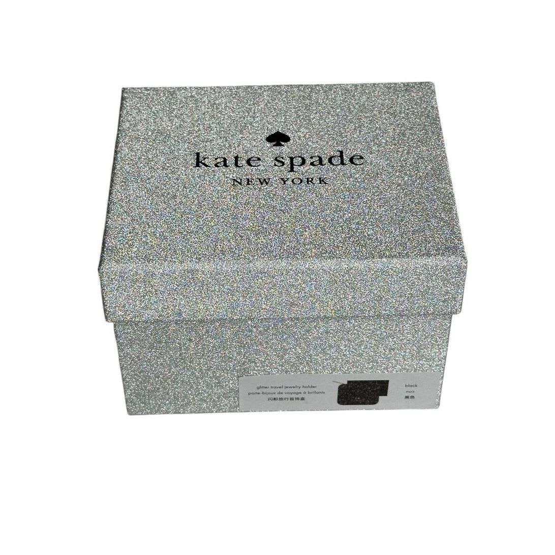 Kate Spade Kate spade Glitter Tinsel Boxed Jewelry Holder Box in Black Size ONE SIZE - 10 Thumbnail