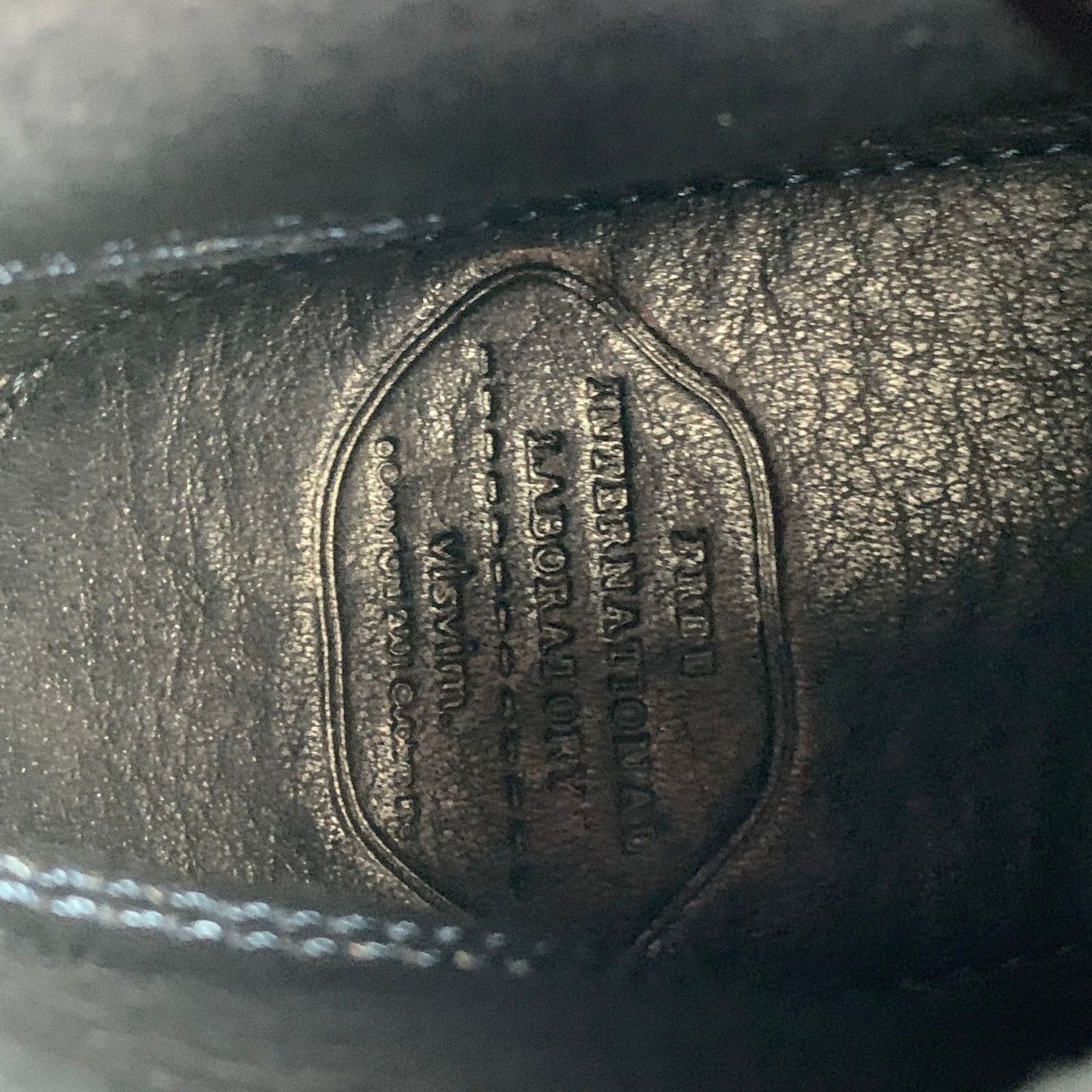 Visvim VISVIM 10.5 Navy Mixed Material Lanier High-Top Sneakers Size US 10.5 / EU 43-44 - 8 Thumbnail