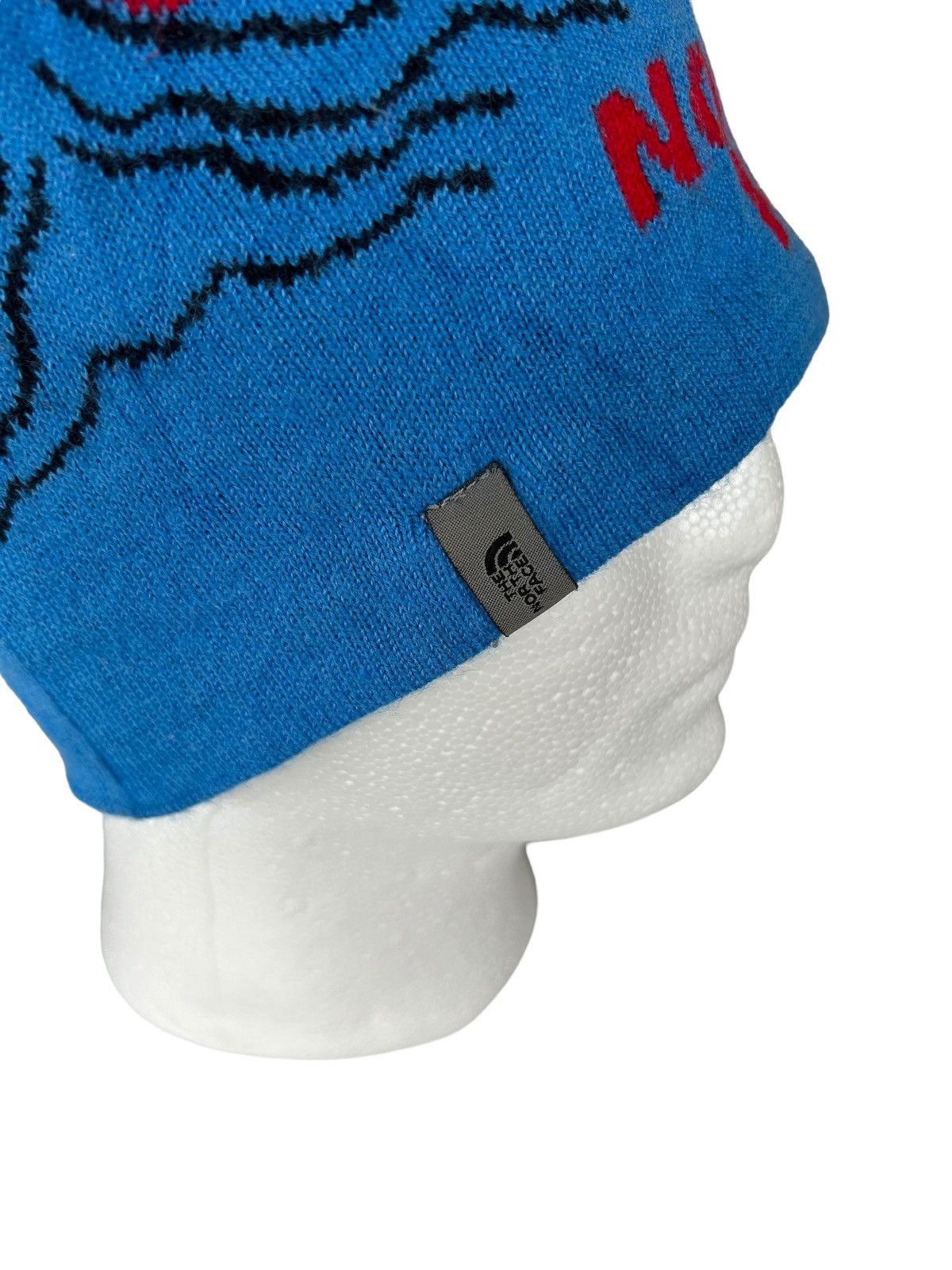 Japanese Brand × The North Face The North Face Big Logo Rare Design Beanie Hats Snowcap💥 Size ONE SIZE - 3 Thumbnail