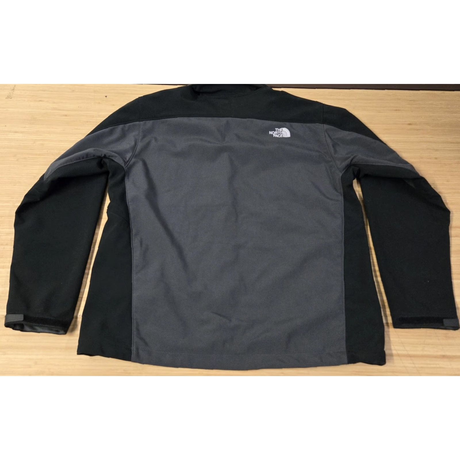 The North Face The North Face Jacket Mens XL Gray Black Softshell Full Zip Fleece Lined Outdoors Size US XL / EU 56 / 4 - 5 Thumbnail