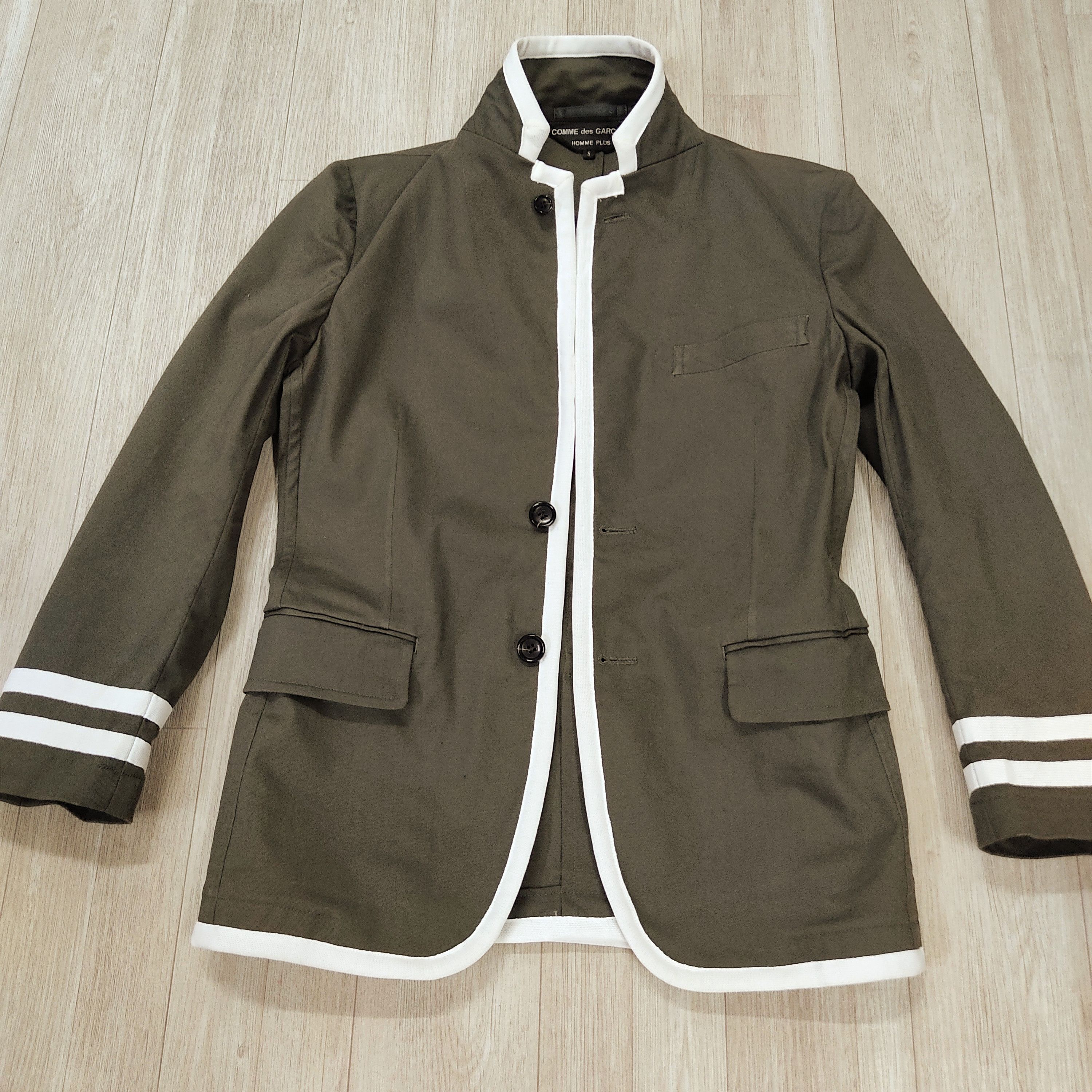 Comme des Garcons COMME des GARÇON Piping Tailored Stripe Jacket Size US XS / EU 42 / 0 - 5 Thumbnail