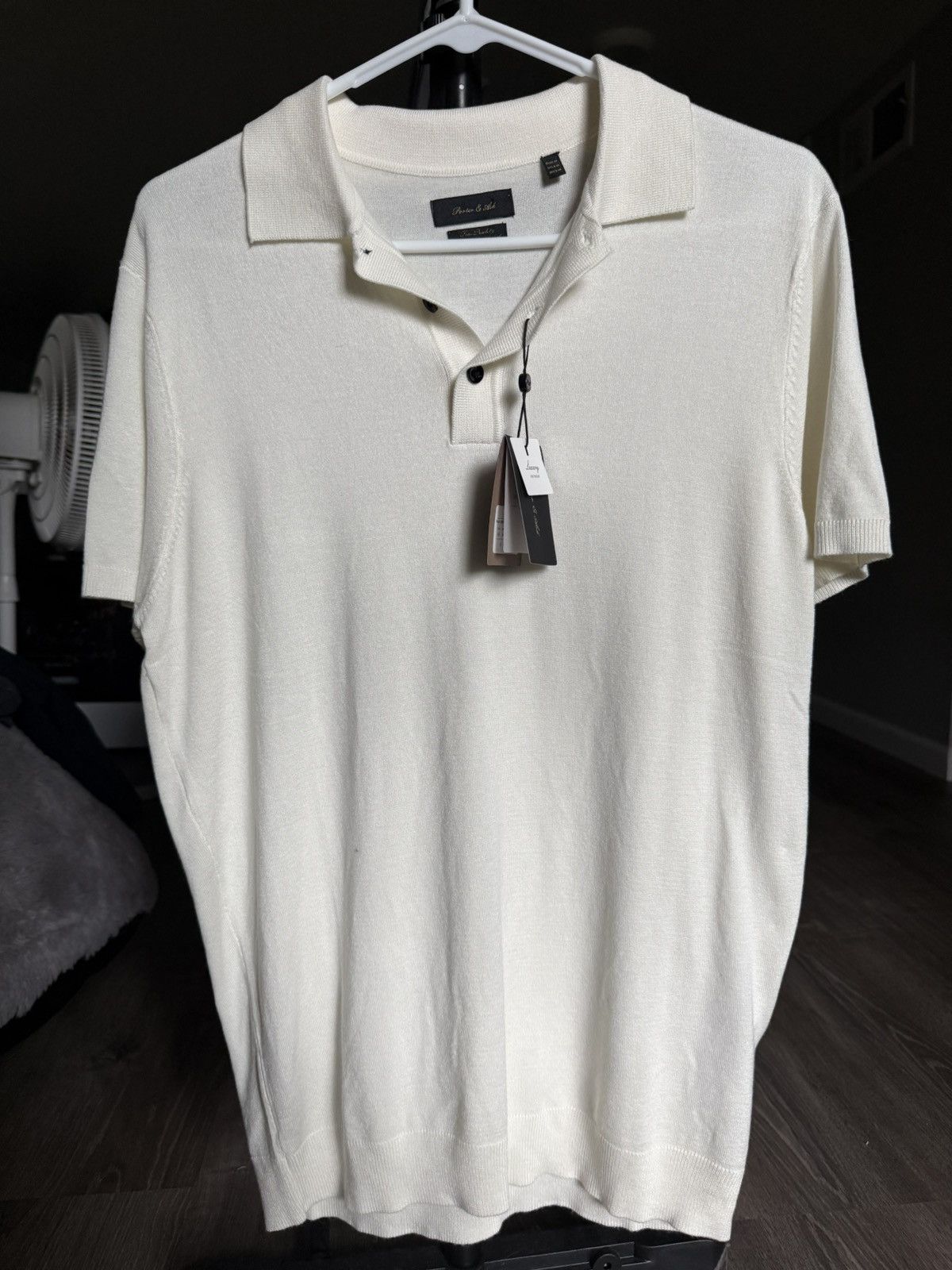 Other Porter & Ash Mens knitted polo Size US M / EU 48-50 / 2 - 2 Thumbnail