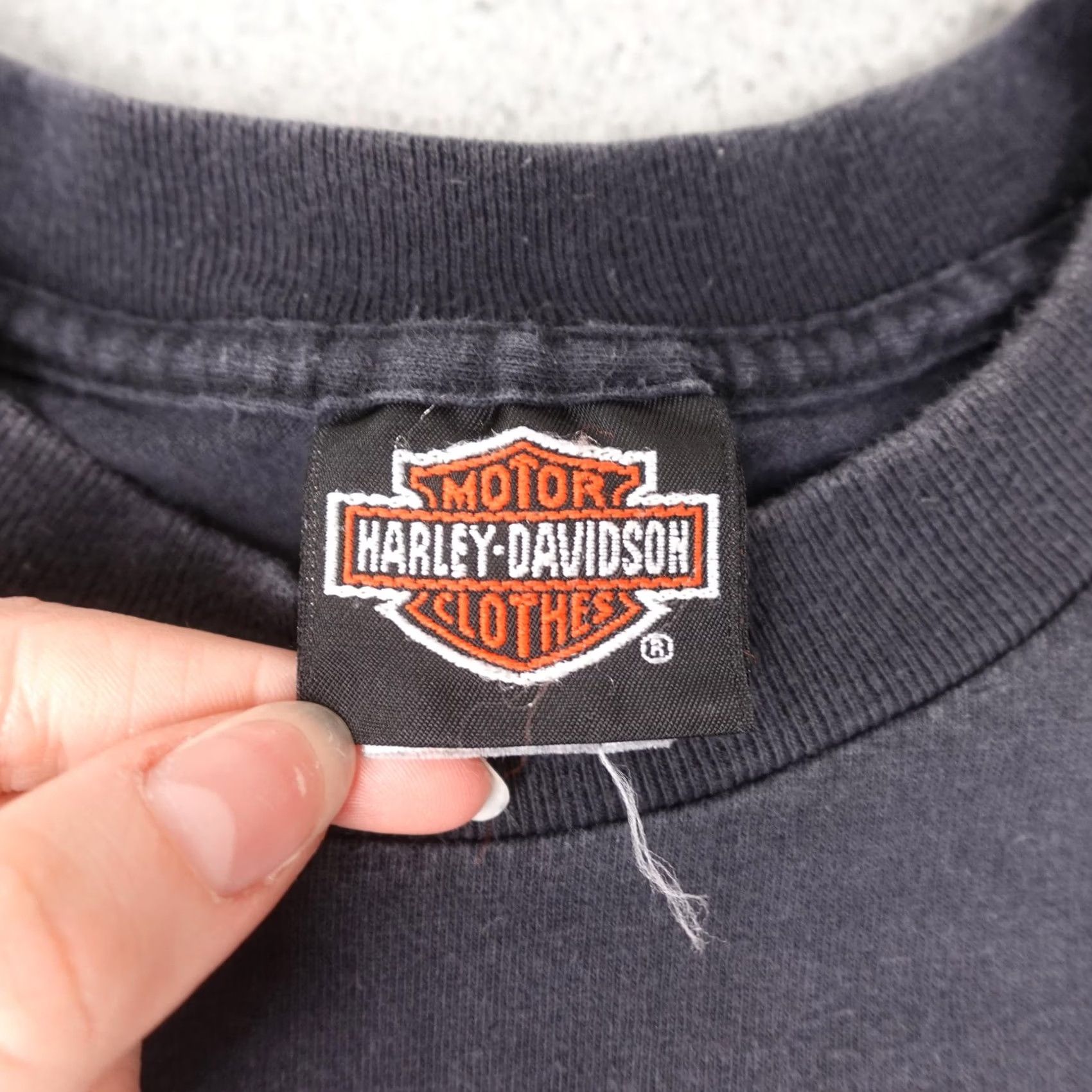 Harley Davidson VINTAGE Harley-Davidson Shirt Mens Large Black Daytona Bike Week Eagle 1992 USA Size US L / EU 52-54 / 3 - 3 Thumbnail