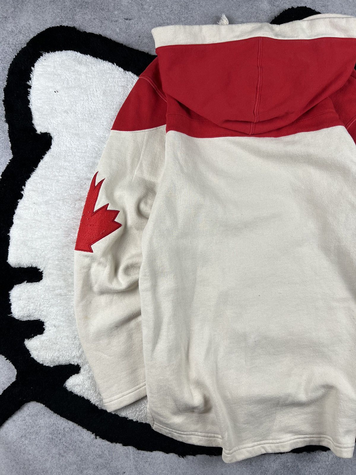 Vintage Old Time Hockey Canada NHL Fleece Hoodie Size US S / EU 44-46 / 1 - 12 Thumbnail