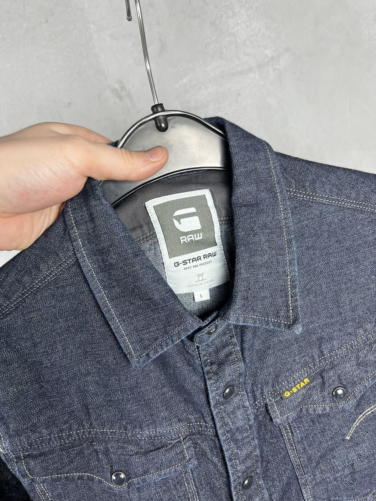 G-Star G star denim shirt Size US L / EU 52-54 / 3 - 4 Thumbnail