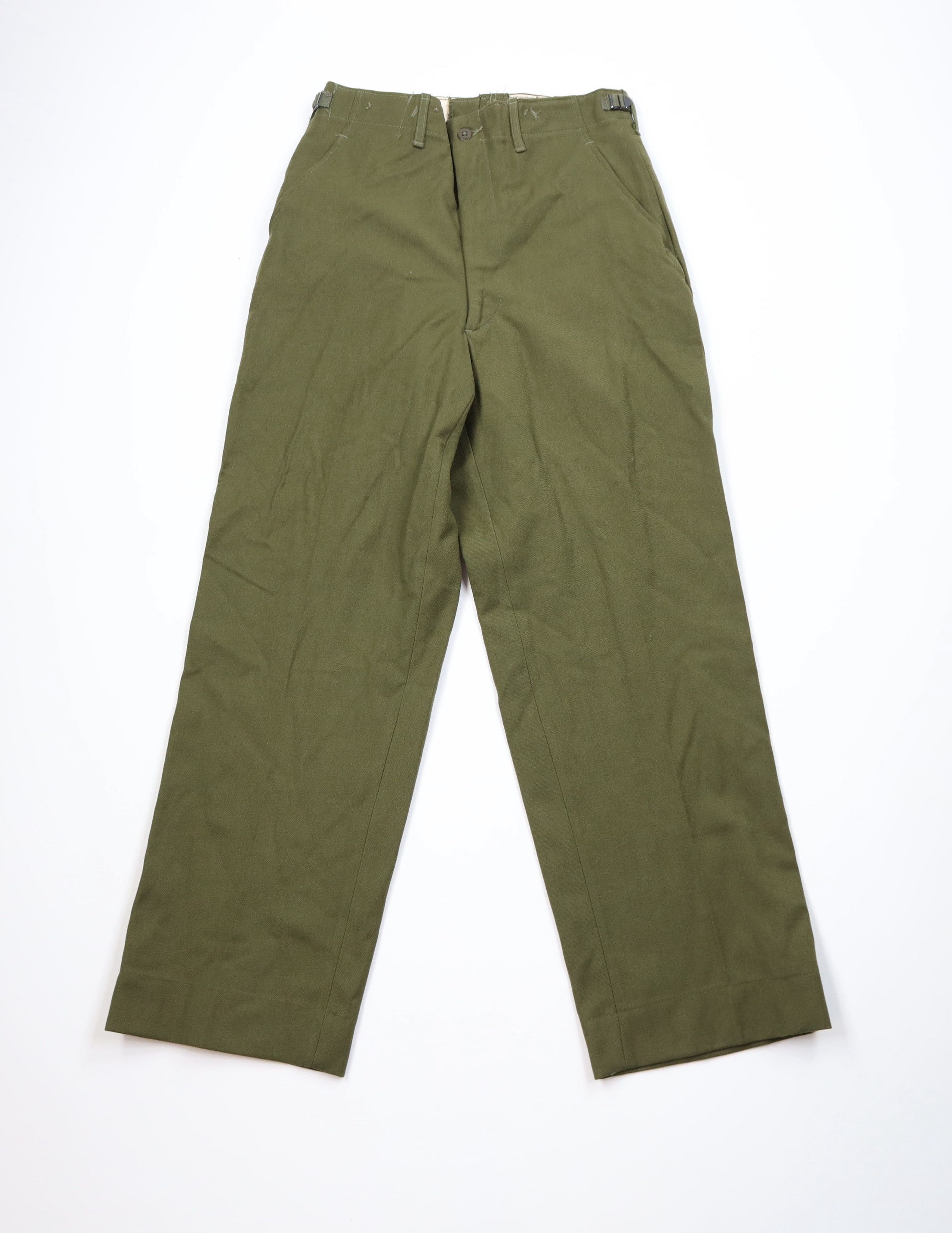 Vintage Vintage 50s Military Korean War 1951 Wide Leg Field Pants Size US 32 / EU 48 - 1 Thumbnail