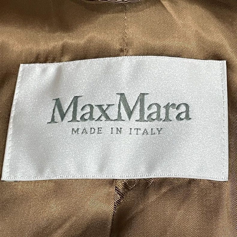 Other Max Mara Camel hair and silk solid single button coat Size M / US 6-8 / IT 42-44 - 5 Thumbnail