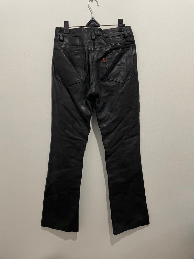 Beauty Beast × Hysteric Glamour × Japanese Brand Geunie leather biker pants Size US 30 / EU 46 - 1 Thumbnail