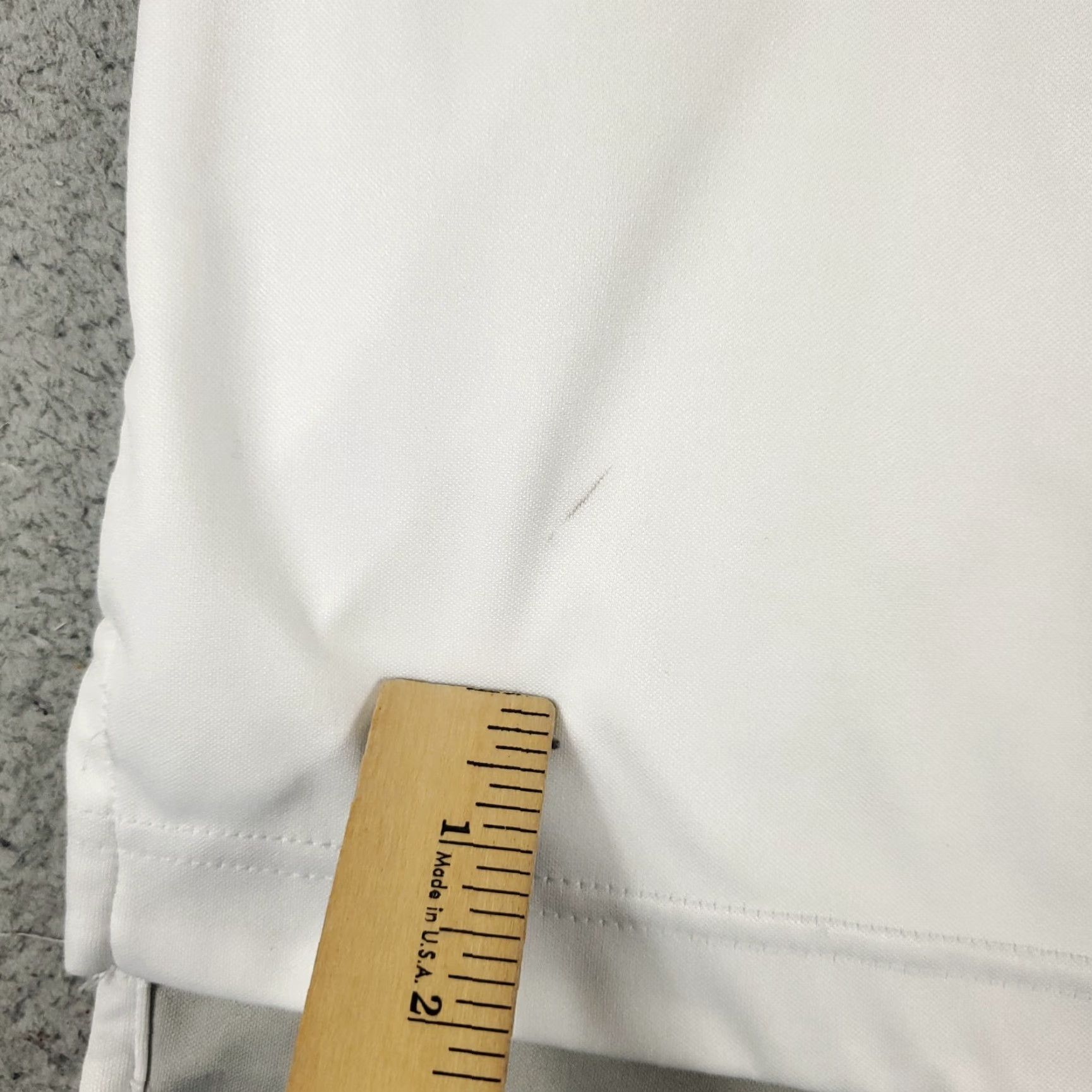 Vintage Zero Restriction Polo Shirt Mens L White Polo Shirt Casual Logo Modern Preppy Sports Mens Size US L / EU 52-54 / 3 - 3 Thumbnail