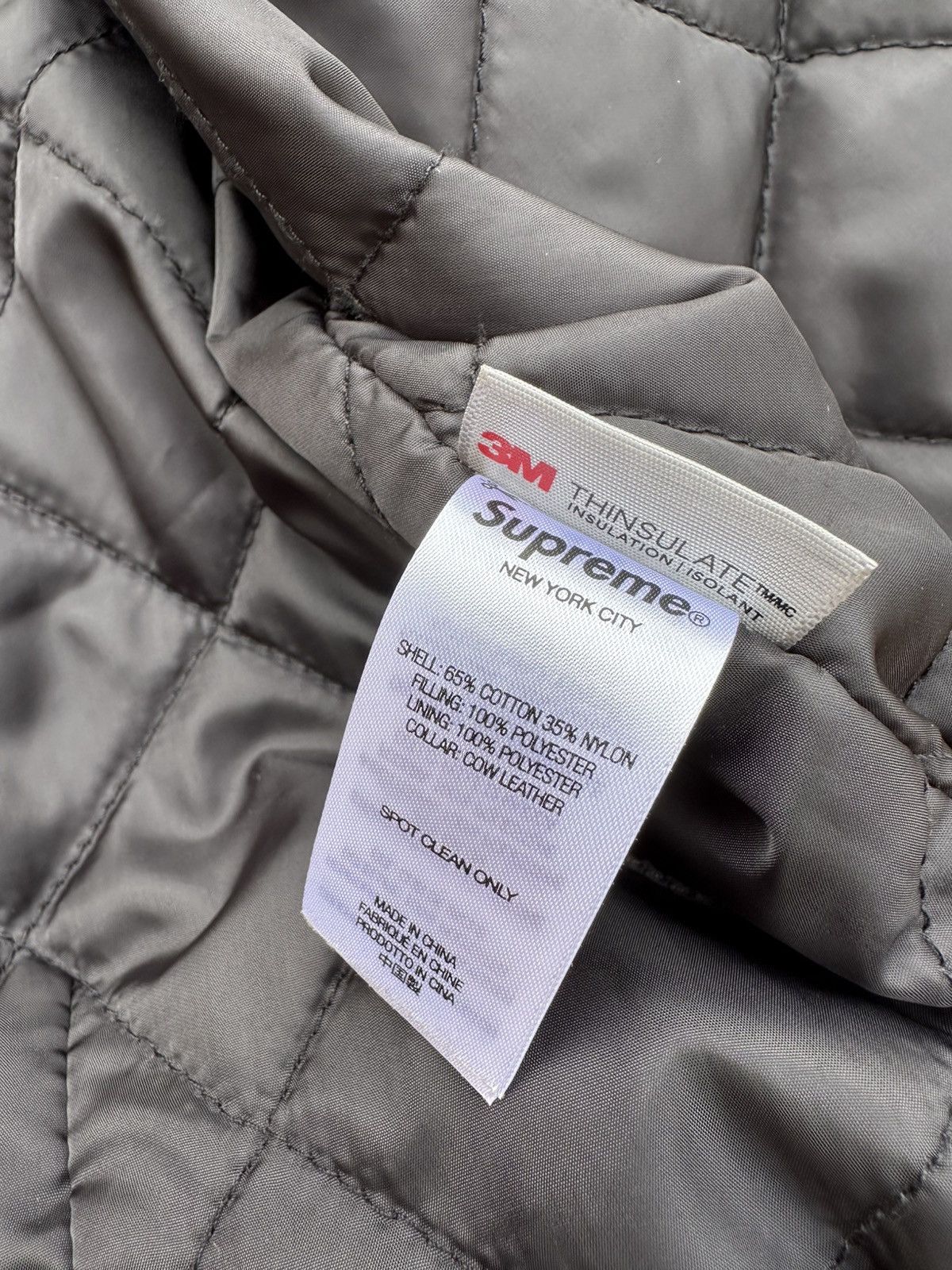 Supreme Supreme Leather Collar Utility Jacket Size US M / EU 48-50 / 2 - 8 Thumbnail