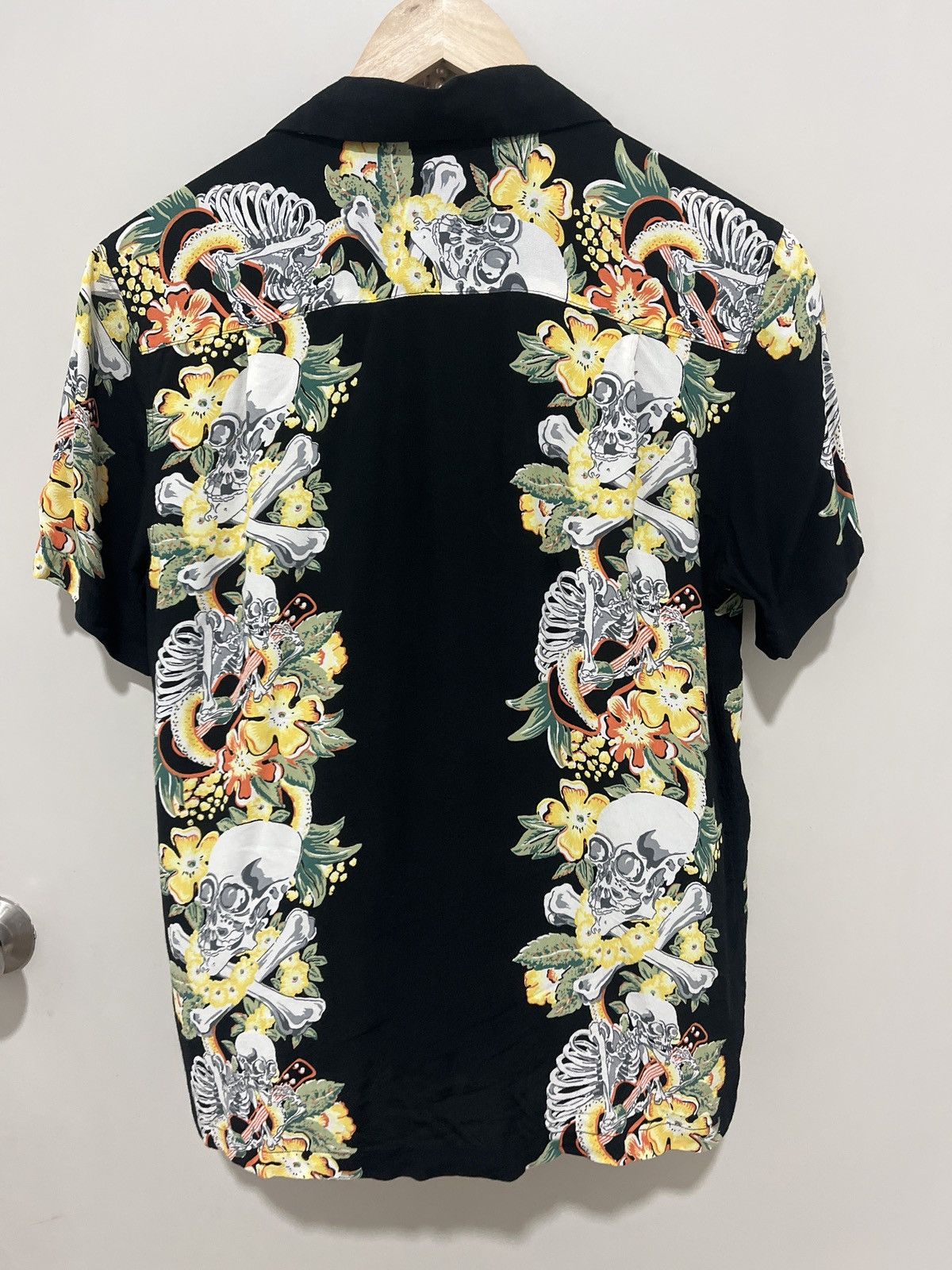 Japanese Brand Hawaiian shirt by Houston skull motive Size US M / EU 48-50 / 2 - 4 Thumbnail