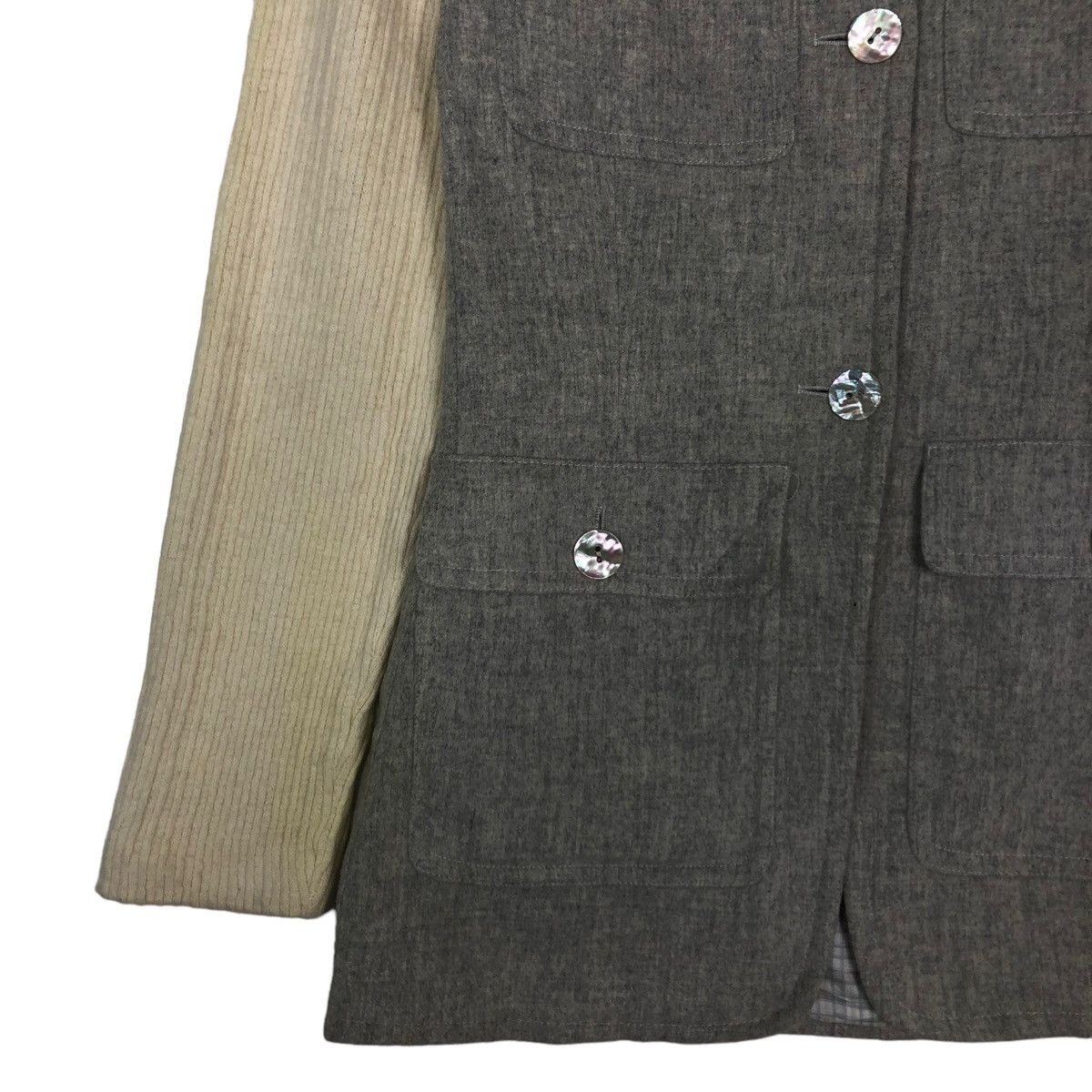 Vintage 🔥VINTAGE BUTTON JACKET CARDIGAN SLEEVE VANESSA BRUNO Size S / US 4 / IT 40 - 6 Thumbnail