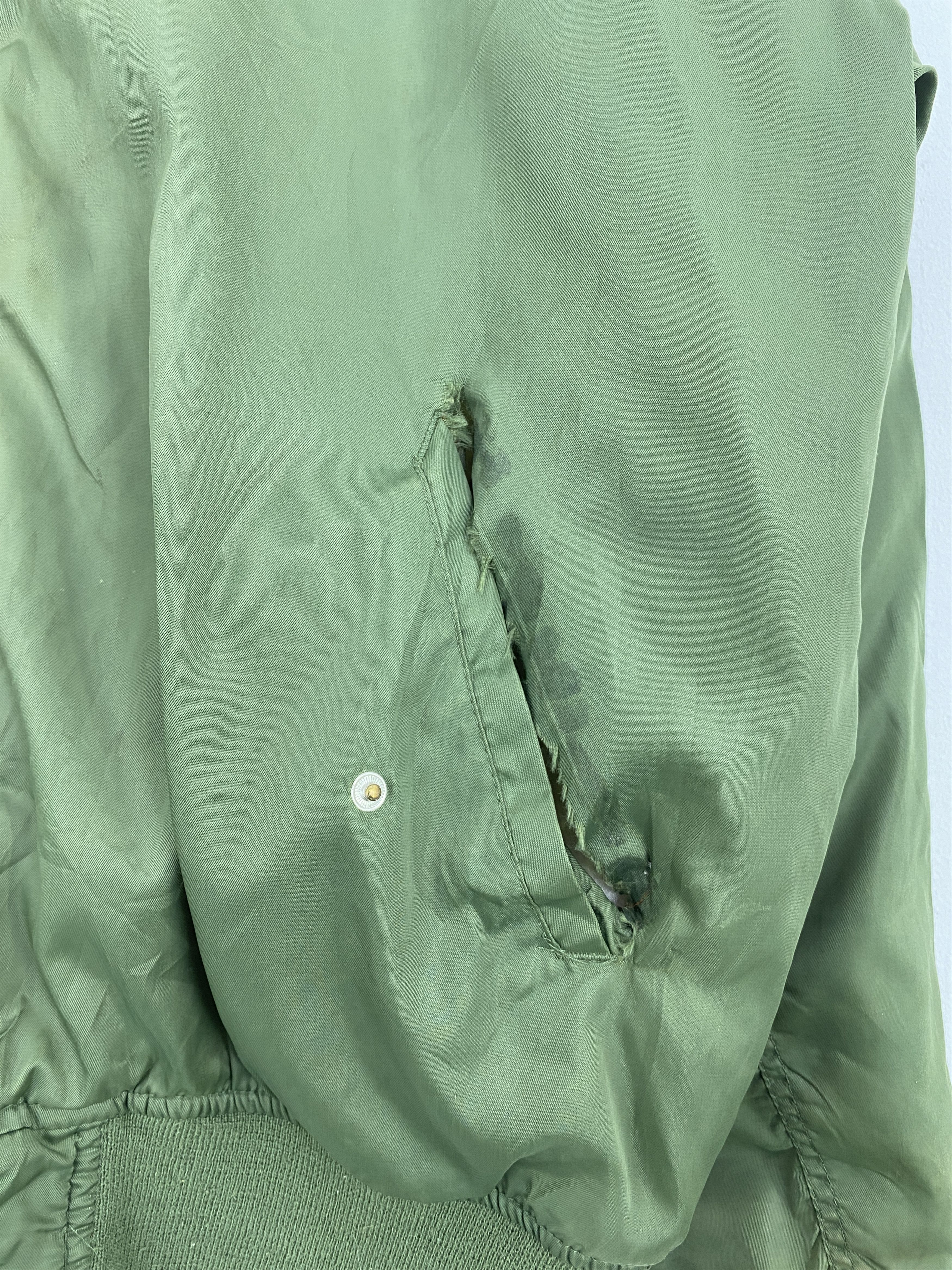 Other Vintage Japanese Brand Air Force Style Flying Jacket J1865 Size US XXL / EU 58 / 5 - 9 Thumbnail