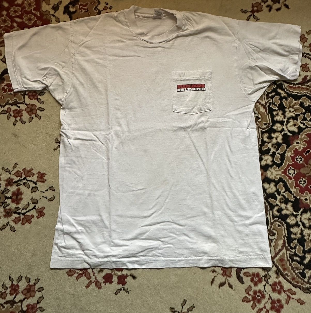 Marlboro Unlimited Marlboro Unlimited Pipestone Pass Tee 1996 Size US XL / EU 56 / 4 - 1 Thumbnail