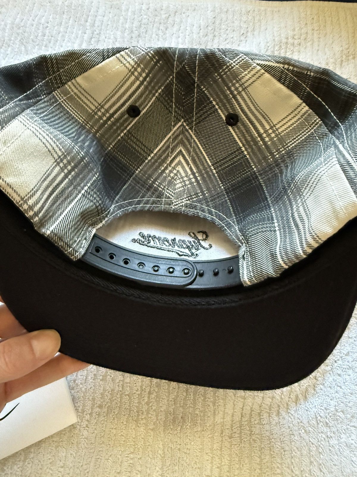 Supreme Supreme FW14 Printed Hombre Plaid Hat DSWT Size ONE SIZE - 3 Thumbnail