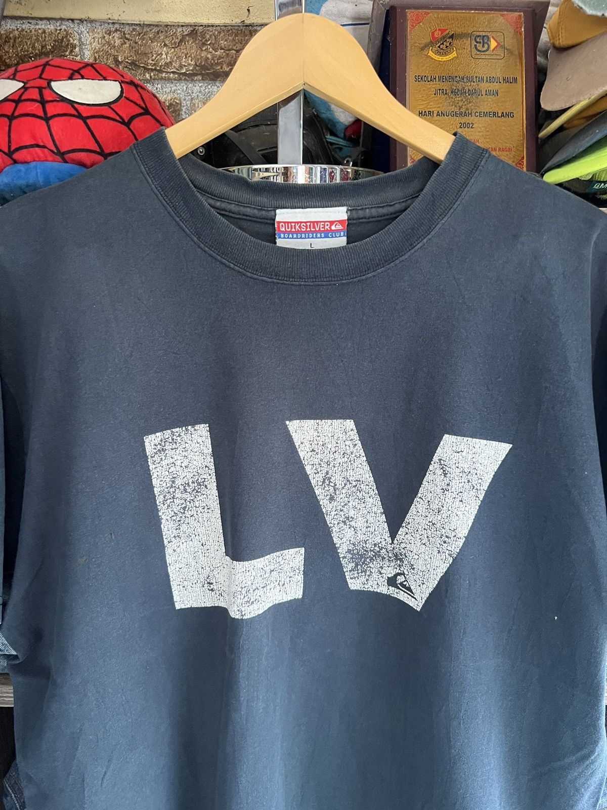 Quiksilver 🔥Made in Usa Vintage Quiksilver LV Tee Size US L / EU 52-54 / 3 - 4 Thumbnail