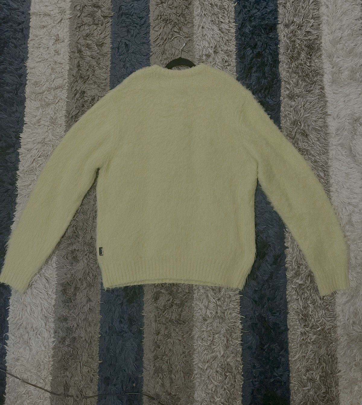 Designer × Stussy Stussy Lime Mohair Sweater Size US M / EU 48-50 / 2 - 2 Thumbnail
