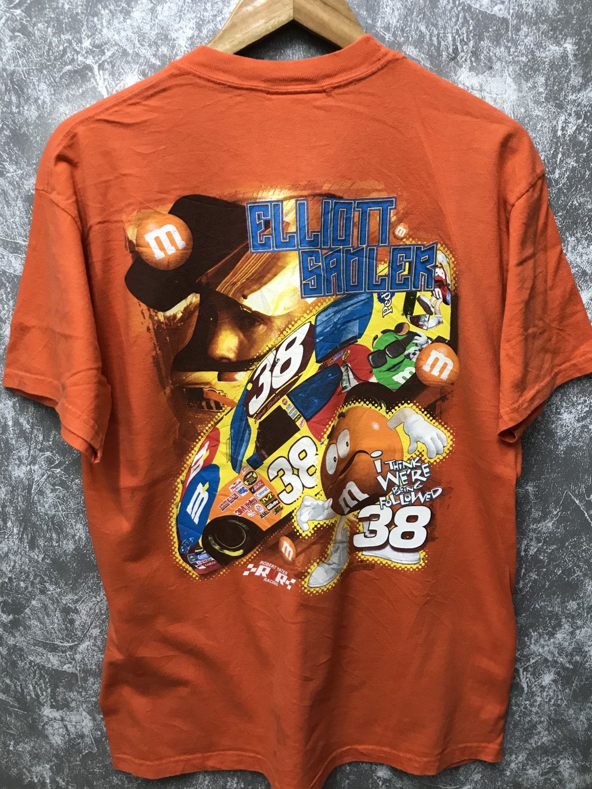 NASCAR Vintage Nascar M&M Elliott Sadler Tee Size US L / EU 52-54 / 3 - 1 Thumbnail