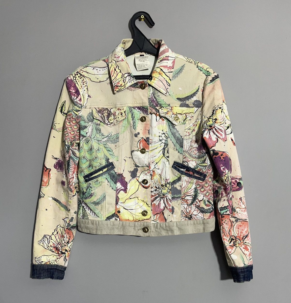 Just Cavalli Just Cavalli Floral Pattern Women Blazer size S Size S / US 4 / IT 40 - 1 Thumbnail