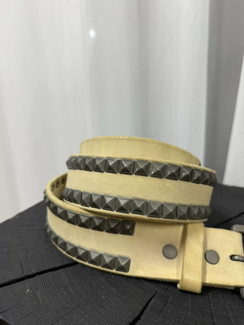 Yohji Yamamoto yohji yamamoto Studded cowhide belt 2503-Nextarrow Size ONE SIZE - 2 Thumbnail