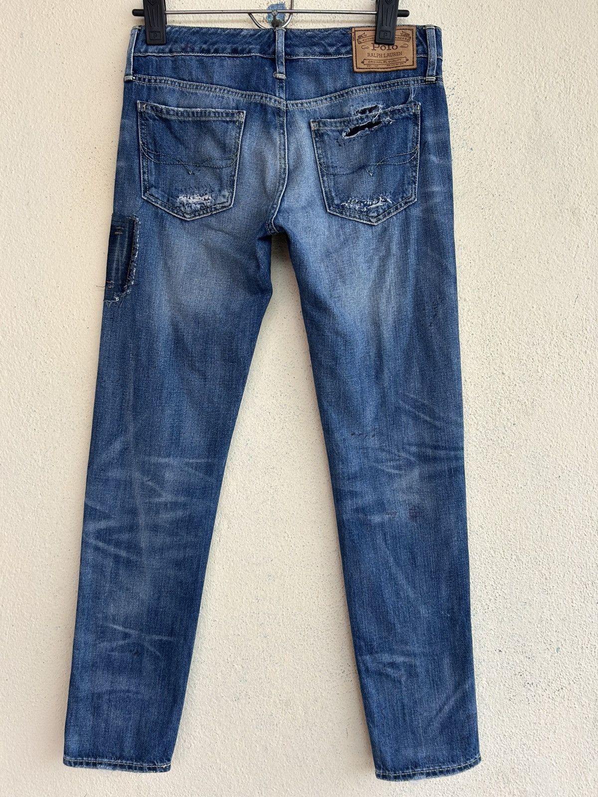 Polo Ralph Lauren Polo Ralph Lauren Astor Boyfriend Slim Fit Patchwork Jeans Size US 26 / EU 42 - 2 Thumbnail