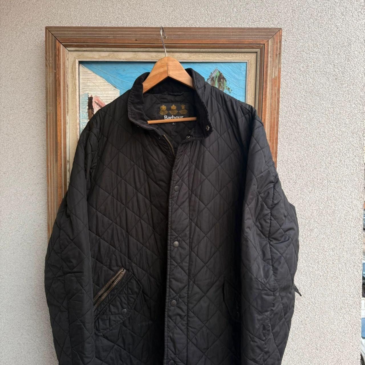 Barbour Barbour Quillted Jacket Black Mens Size US L / EU 52-54 / 3 - 3 Thumbnail