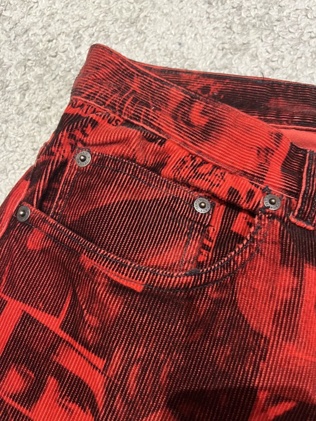Supreme Supreme Vibrations Corduroy Trousers SS18 32W Size US 32 / EU 48 - 4 Thumbnail