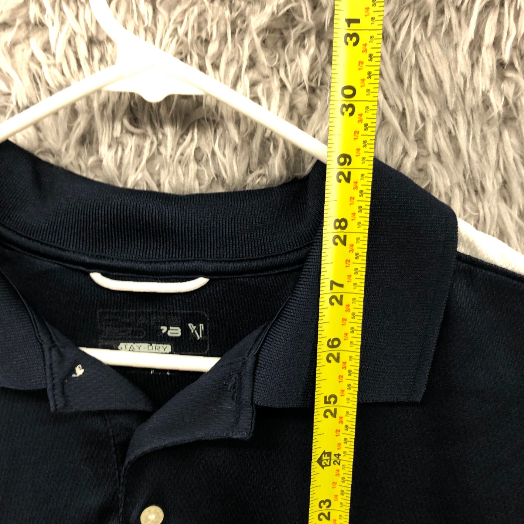 Chaps Chaps Stay Dry Polo Shirt Mens XL Blue Short Sleeve Golf Performance Stretch Tech Size US XL / EU 56 / 4 - 3 Thumbnail