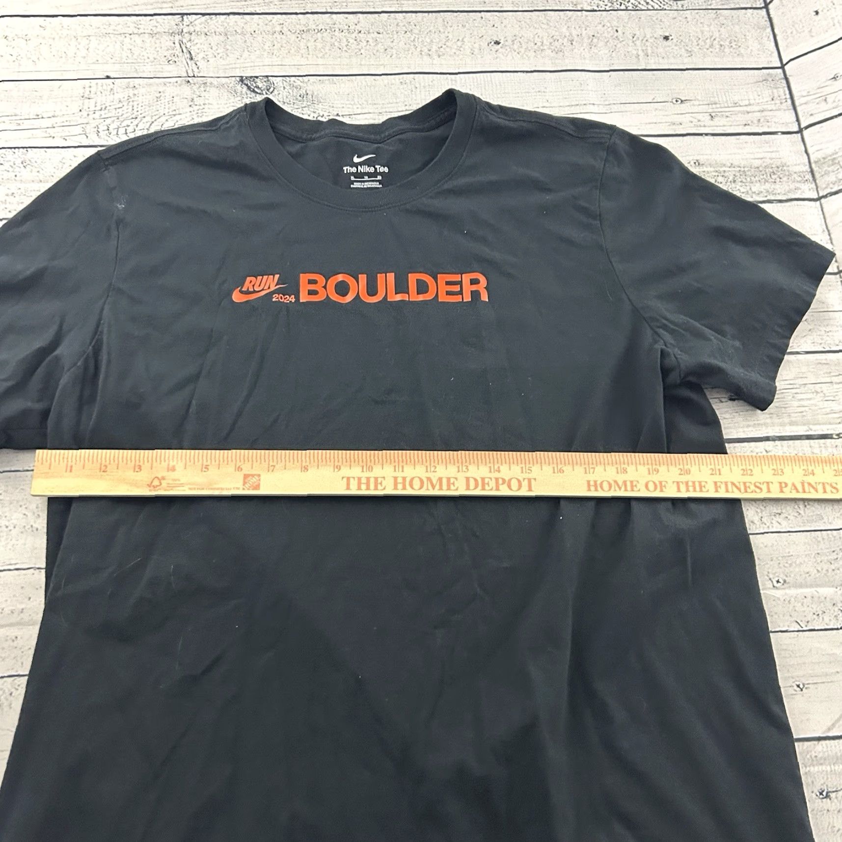 Nike Nike Boulder 2024 Short Sleeve T-Shirt Men XL Black Orange Size US XL / EU 56 / 4 - 4 Thumbnail