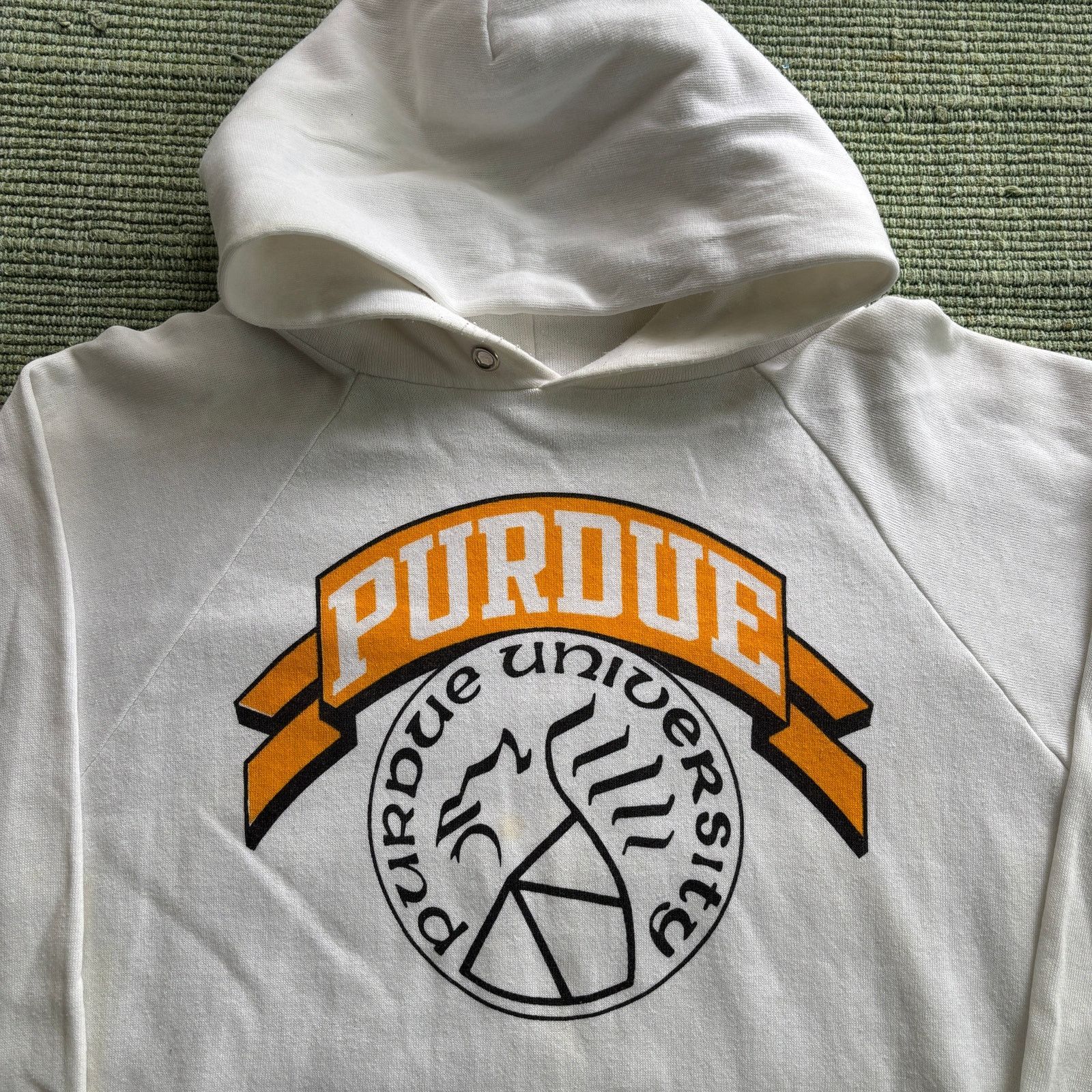 Champion Vintage 80s Champion Purdue College Hoodie Sz L/XL Size US L / EU 52-54 / 3 - 1 Thumbnail