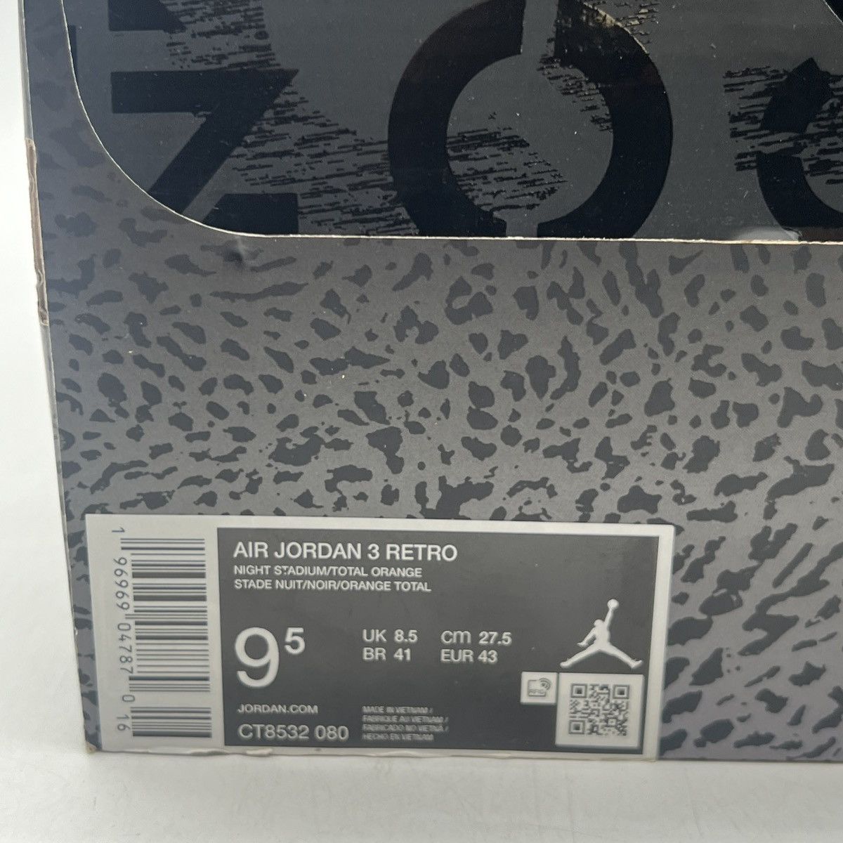 Jordan Brand Air Jordan 3 fear Size US 9.5 / EU 42-43 - 6 Thumbnail